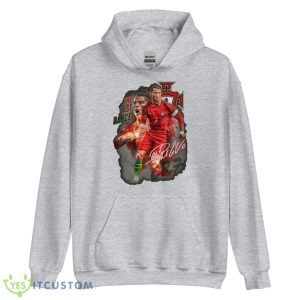 Ronaldo the Last Dance signatures 2022 shirt - Unisex Heavy Blend Hooded Sweatshirt