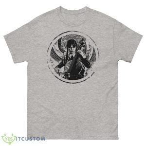 Round Sketch Cello Wednesday Circle Drawing shirt - 500 Men’s Classic Tee Gildan