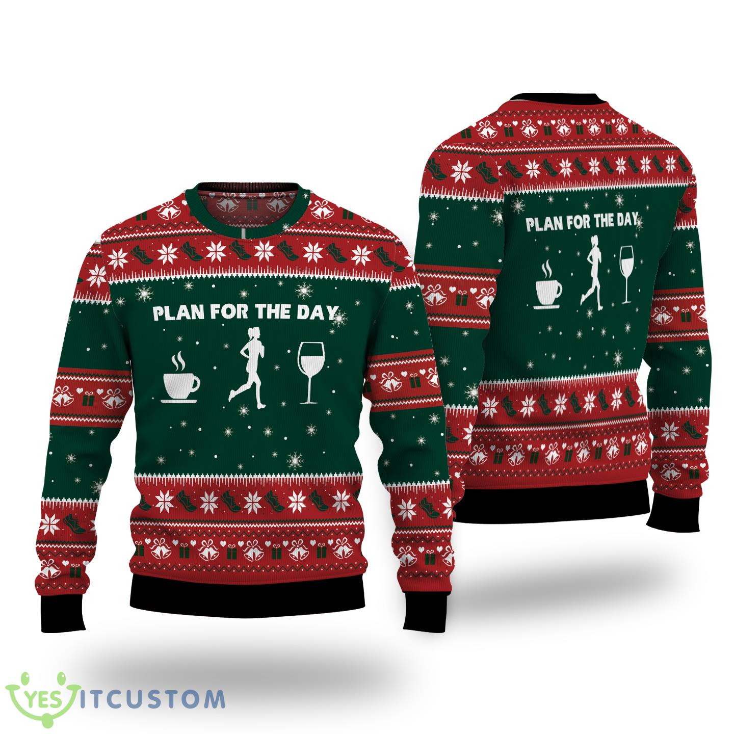 Running Plan For The Day Best Gift Ugly Christmas Sweater 3 Running Plan For The Day Best Gift Ugly Christmas Sweater - Running Plan For The Day Best Gift Ugly Christmas Sweater
