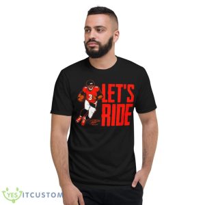 Russell Wilson Lets Ride Shirt - Short Sleeve T-Shirt