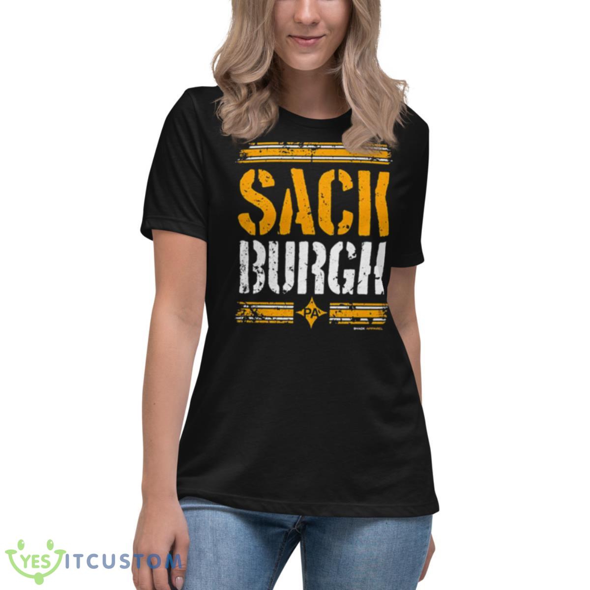 Sack Burgh PA vintage shirt 6 Sack Burgh PA vintage shirt - Women's Relaxed Short Sleeve Jersey Tee