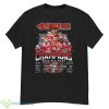 San francisco 49ers champions 2022 nfc west signatures shirt Product Photo 1
