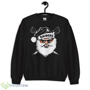 Santa Claus Raiders Shirt - Unisex Crewneck Sweatshirt