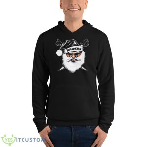 Santa Claus Raiders Shirt - Unisex Fleece Pullover Hoodie