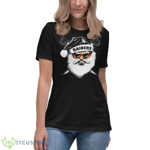 Santa Claus Raiders Shirt - Women's Relaxed Short Sleeve Jersey Tee