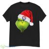 Santa grinch face Texas rangers logo Christmas shirt - G500 Men’s Classic T-Shirt