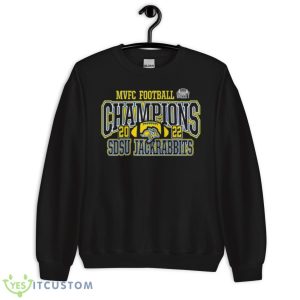 SDSU Jackrabbits Champions MVFC Football 2022 Shirt Product Photo 3