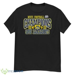 SDSU Jackrabbits Champions MVFC Football 2022 Shirt Product Photo 1