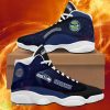 Seattle Seahawks Air Jordan 13 Sneakers Nfl Custom Sport Shoes Product Photo 1