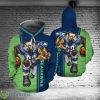 Seattle Seahawks Mascot Ultra Cool Hoodies Full Over Print Product Photo 1