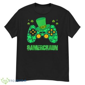 Shamrock Video Game Leprechaun Costume St Patrick’s Day Shirt Product Photo 1