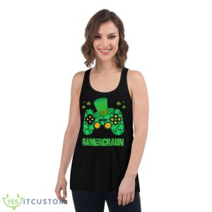 Shamrock Video Game Leprechaun Costume St Patrick’s Day Shirt Product Photo 5