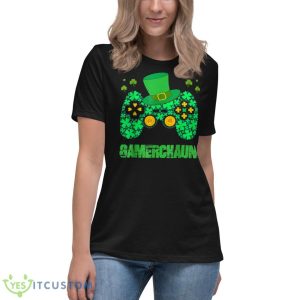 Shamrock Video Game Leprechaun Costume St Patrick’s Day Shirt Product Photo 6