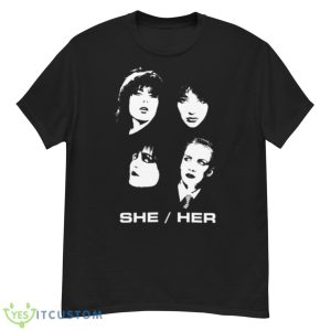 She Her Hers Band shirt Product Photo 1