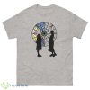 Silhouettes Spiderweb Addams and Enid Sinclair Shirt - 500 Men’s Classic Tee Gildan
