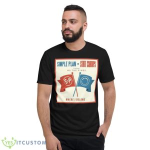 Simple Plan And State Champs S X P Champs Logo Where I Belong Shirt Product Photo 2