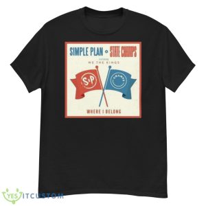 Simple Plan And State Champs S X P Champs Logo Where I Belong Shirt Product Photo 1