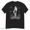 Skeleton Hand Heart Butterfly Moth Goth Gothic Fairy Grunge Shirt Product Photo 1