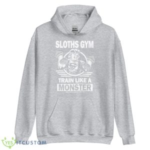 Sloths Gym Train Like A Monster The Gonies shirt - Unisex Heavy Blend Hooded Sweatshirt