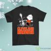 Snoopy And Charlie Brown Happy Cleveland Browns Fans Shirt Product Photo 1
