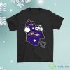Snoopy And Woodstock Resting On Baltimore Ravens Helmet Shirt Product Photo 1