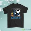 Snoopy Joe Cool And Woodstock The Detroit Lions Shirt Product Photo 1