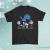 Snoopy The Peanuts Cheer For The Detroit Lions Shirt Product Photo 1