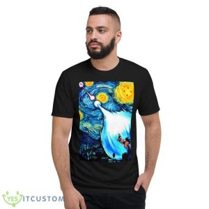 Starry Night Van Gogh Goku Vs Vegeta Dragon Ball Z shirt Product Photo 2
