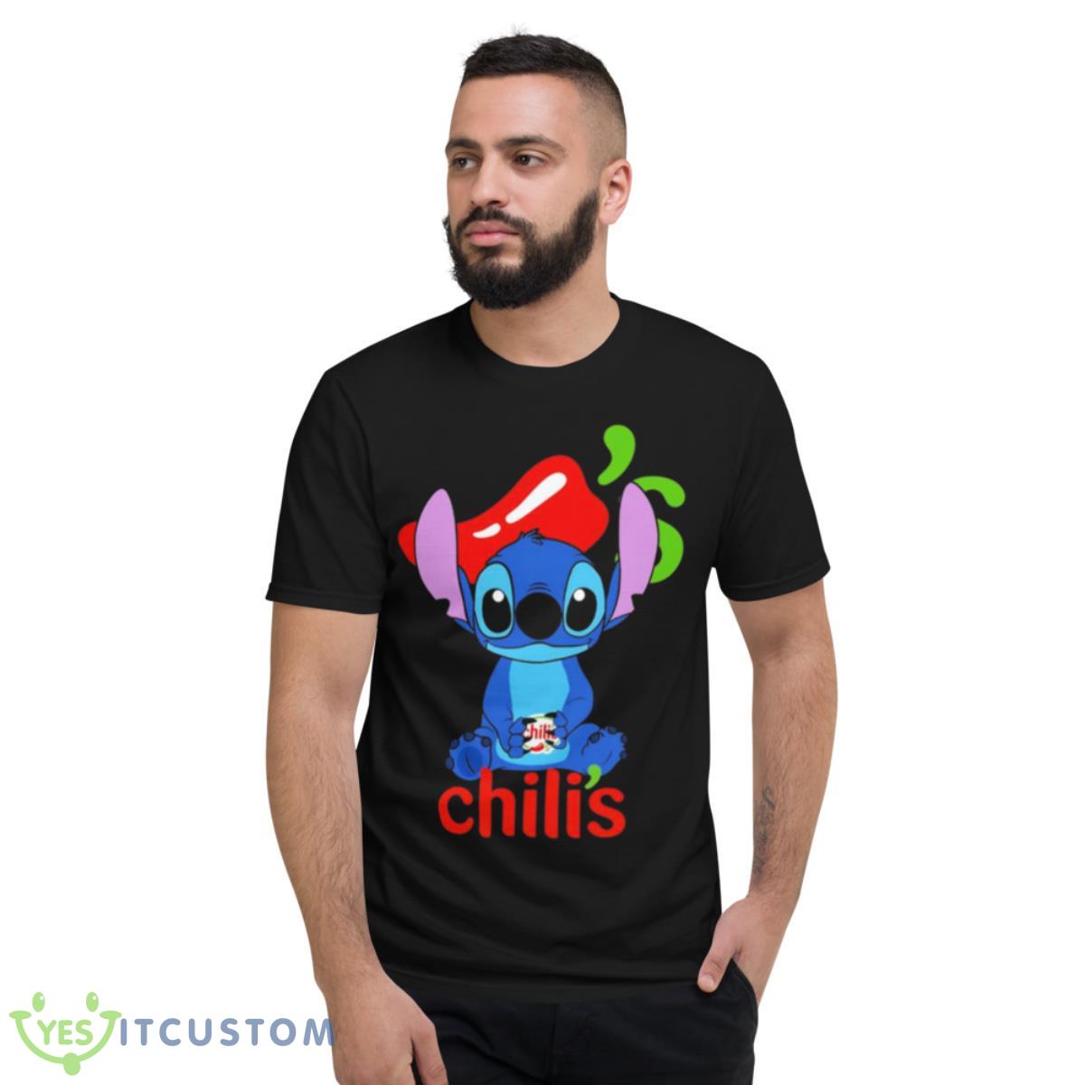 Stitch holding chili’s nice shirt 2 Stitch holding chili’s nice shirt - Short Sleeve T-Shirt