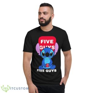 Stitch holding five guys sign nice shirt - Short Sleeve T-Shirt