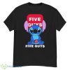 Stitch holding five guys sign nice shirt - G500 Men’s Classic T-Shirt