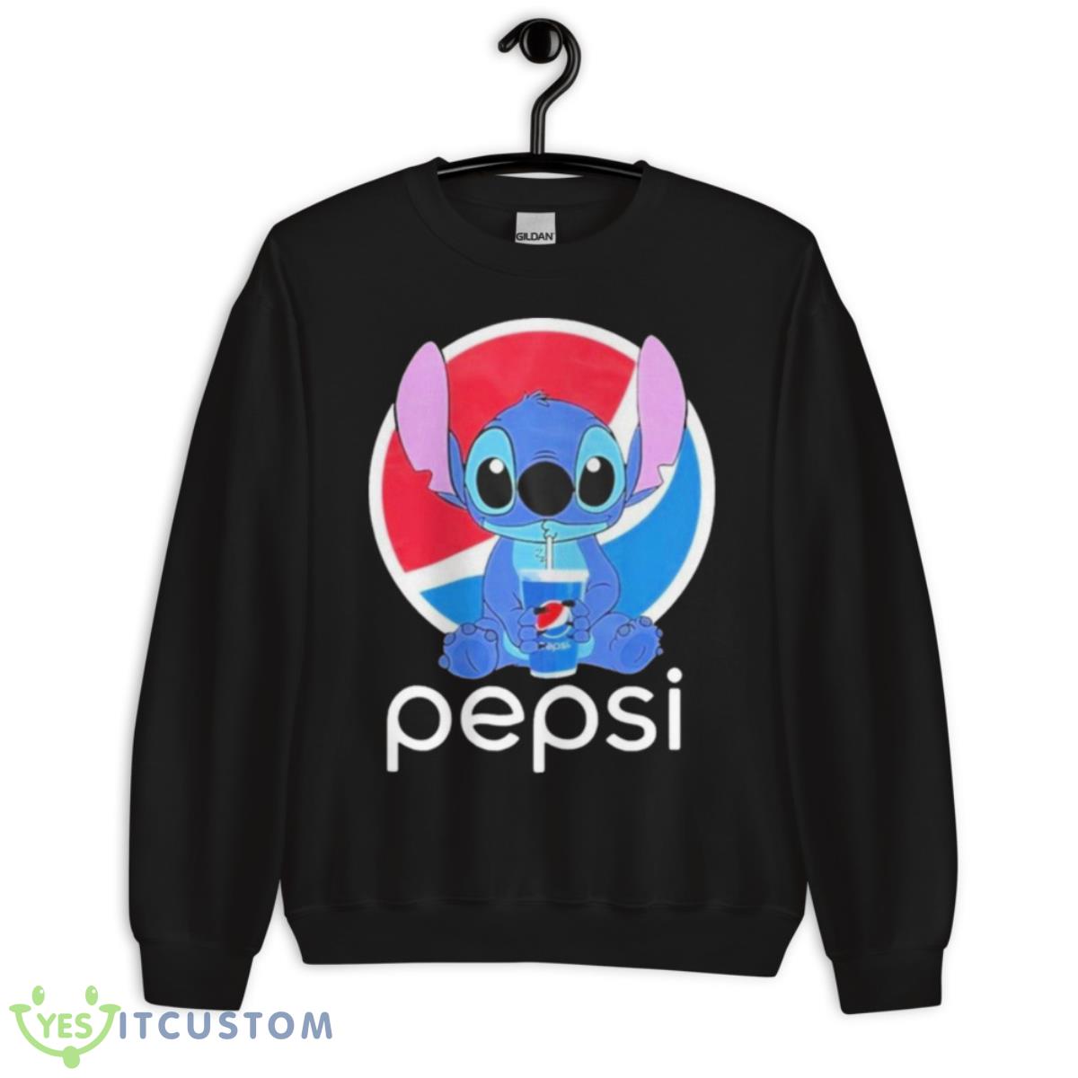 Stitch holding pepsi nice shirt 3 Stitch holding pepsi nice shirt - Unisex Crewneck Sweatshirt