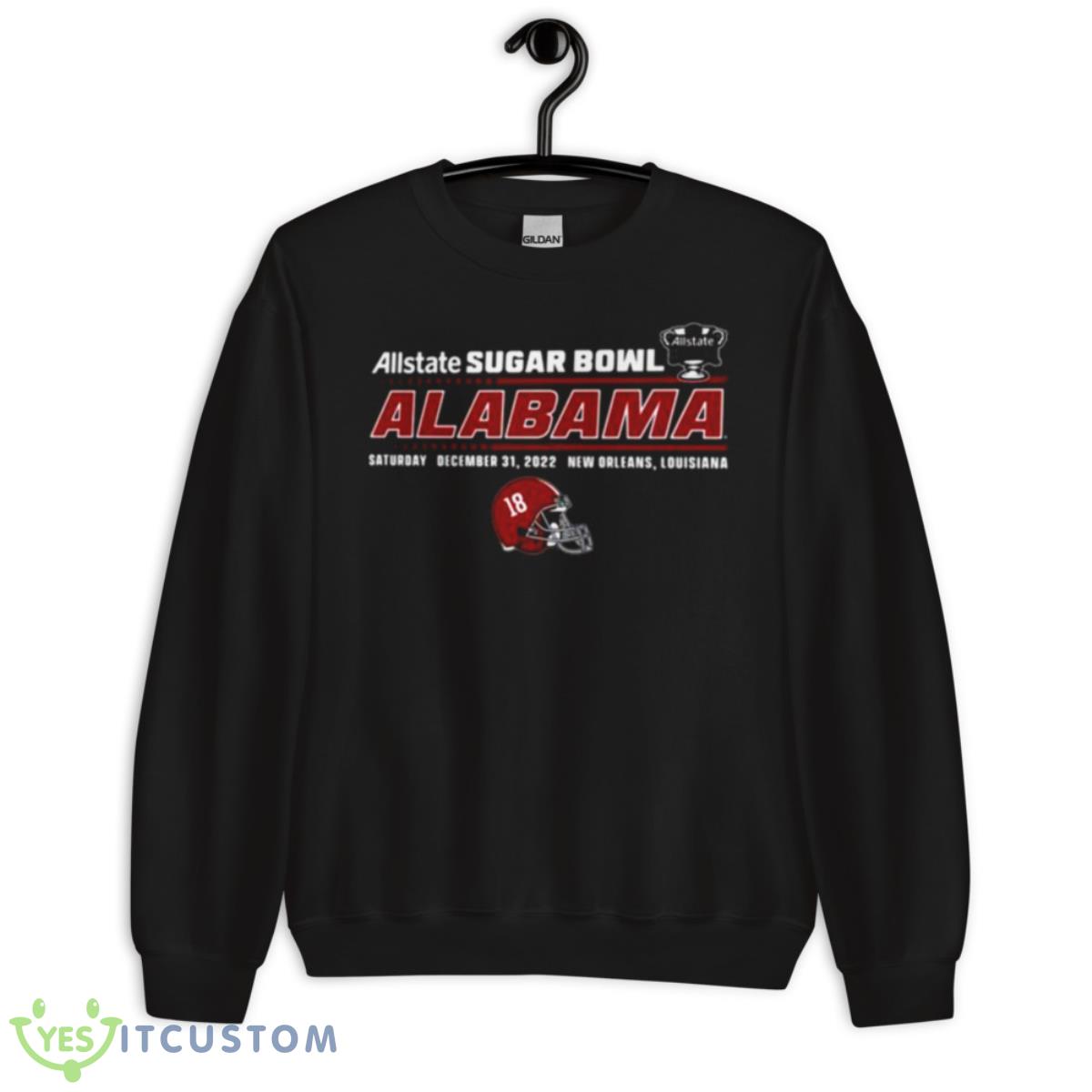 Sugar Bowl 2022 Alabama Team Helmet Unisex shirt 3 Sugar Bowl 2022 Alabama Team Helmet Unisex shirt - Unisex Crewneck Sweatshirt