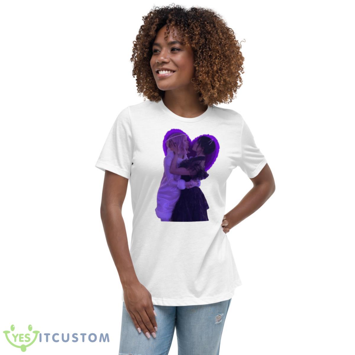 Sweet Moment Of Wednesday And Enid Netflix Show Wednesday Sweet Moment Of Wednesday And Enid Netflix Show Wednesday shirt 5 Sweet Moment Of Wednesday And Enid Netflix Show Wednesday Sweet Moment Of Wednesday And Enid Netflix Show Wednesday shirt - Women's Relaxed Short Sleeve Jersey Tee