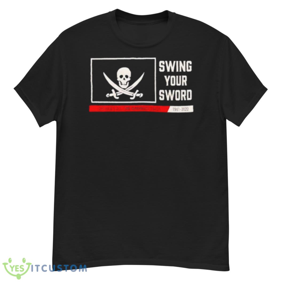 Swing Your Sword Mike Leach 1961 2022 Air Raid’s All time Winningest Coach Shirt 6 Swing Your Sword Mike Leach 1961 2022 Air Raid’s All time Winningest Coach Shirt Product Photo 1