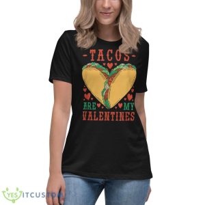 Taco’s Are My Valentines Shirt Product Photo 6