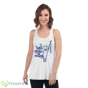 Tage against the machine T shirt - Women's Flowy Racerback Tank