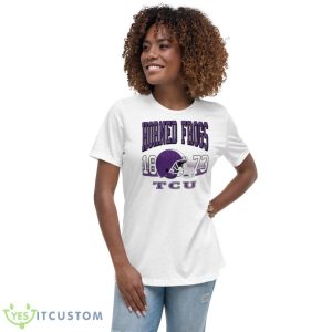 TCU Horned Frog 1873 Vintage Shirt - Women's Relaxed Short Sleeve Jersey Tee
