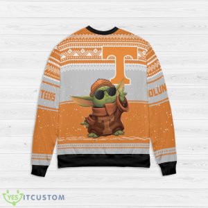 Tennessee Volunteers Baby Yoda Ugly Christmas Sweater - Tennessee Volunteers Baby Yoda Ugly Christmas Sweater