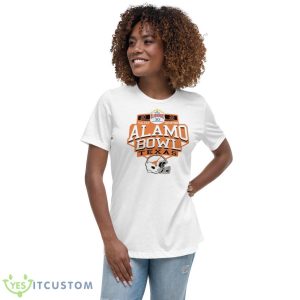 Texas Longhorn 2022 Valero Alamo Bowl 30th Anniversary Shirt - Women's Relaxed Short Sleeve Jersey Tee
