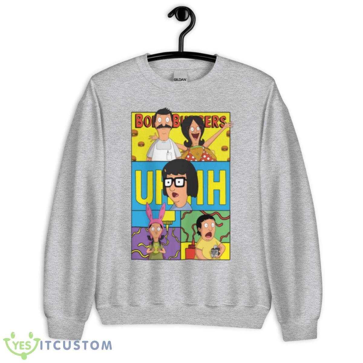 The Bob’s Burgers Movie Bob Linda Tina Louise Gene shirt 11 The Bob’s Burgers Movie Bob Linda Tina Louise Gene shirt - Unisex Heavy Blend Crewneck Sweatshirt