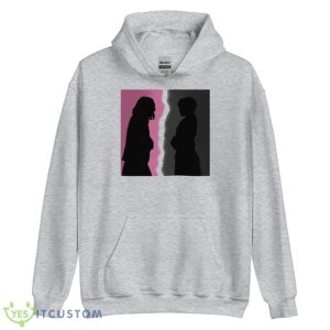 The Contrast Wednesday Addams shirt - Unisex Heavy Blend Hooded Sweatshirt