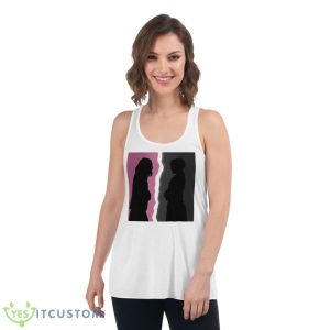 The Contrast Wednesday Addams shirt - Women's Flowy Racerback Tank