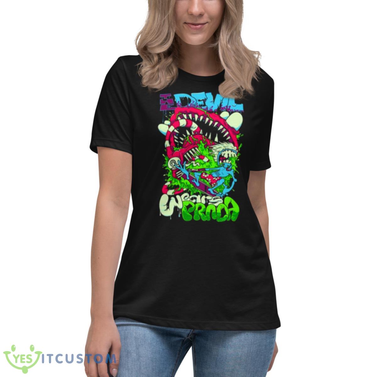 The Devil Wears Prada Rock Band shirt 6 The Devil Wears Prada Rock Band shirt - Women's Relaxed Short Sleeve Jersey Tee