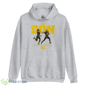 The Don Michigan football Donovan Edwards shirt - Unisex Heavy Blend Hooded Sweatshirt