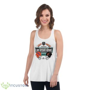 The Gators Vs Oregon State 2022 Las Vegas Bowl Match Up Shirt - Women's Flowy Racerback Tank