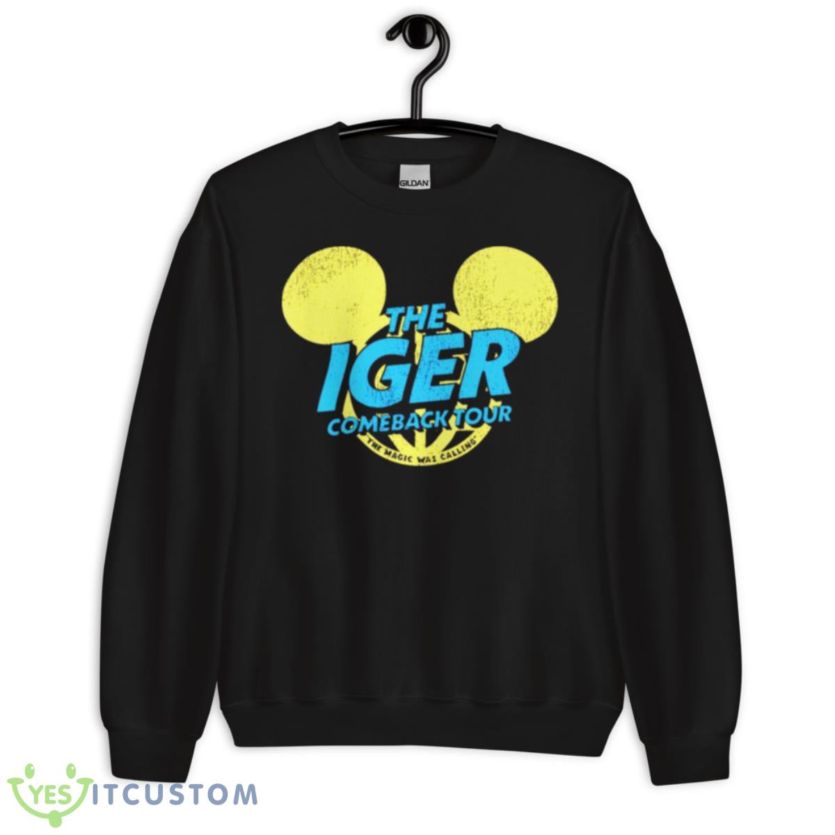 The iger comeback tour logo T shirt 3 The iger comeback tour logo T shirt - Unisex Crewneck Sweatshirt