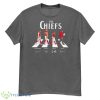 The Kansas city Chiefs abbey road 2022 signatures shirt Product Photo 1