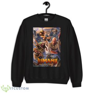 The Next Level Graphic Jumanji shirt - Unisex Crewneck Sweatshirt