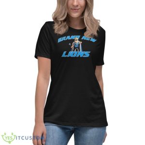 The Pat McAfee Brand New Lions shirt - Women's Relaxed Short Sleeve Jersey Tee